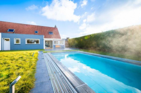Grande maison avec piscine et jacuzzi à la campagne